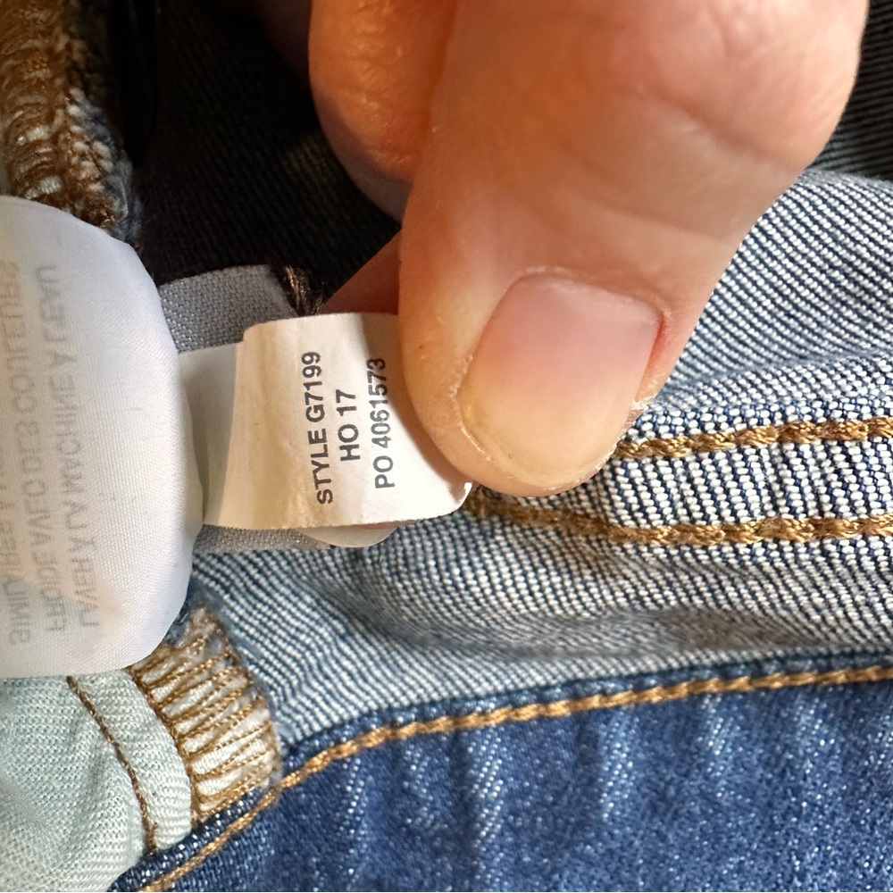 MADEWELL The High Rise Slim Boyjean 26/2 indigo denim jeans | discont’d … - Picture 9 of 14